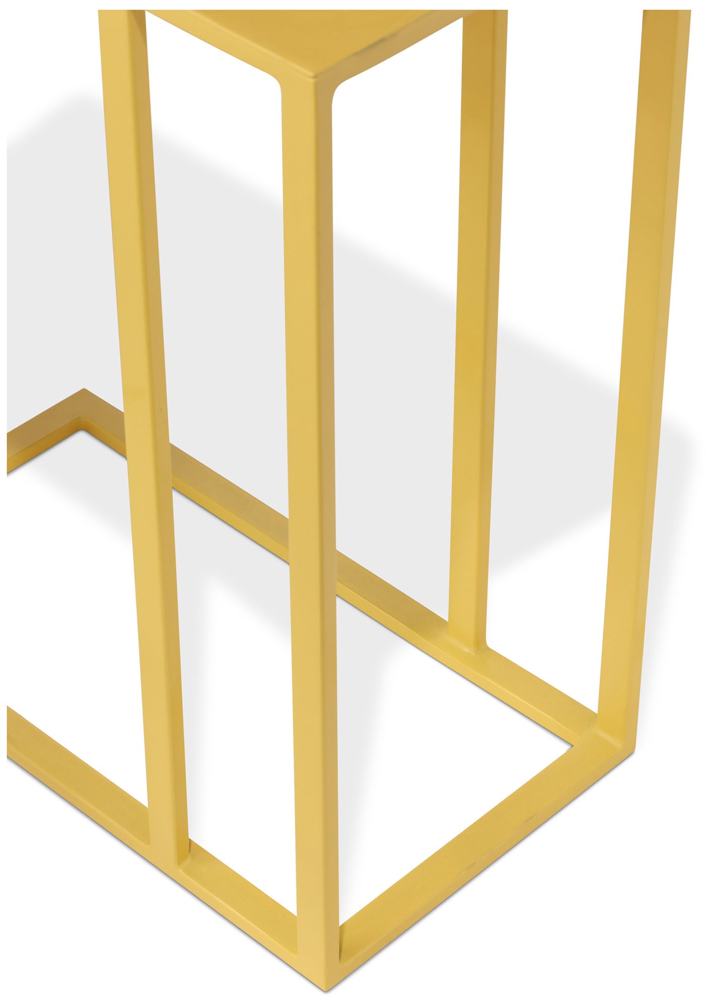 Image 4 Elements Tanu 20.25" Wide Yellow Ochre End Table more views