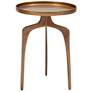 1_Elements Vinya 16.5" Wide Antique Brass End Table