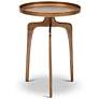 2_Elements Vinya 16.5" Wide Antique Brass End Table more views