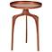 Elements Vinya 16.5" Wide Vintage Copper End Table
