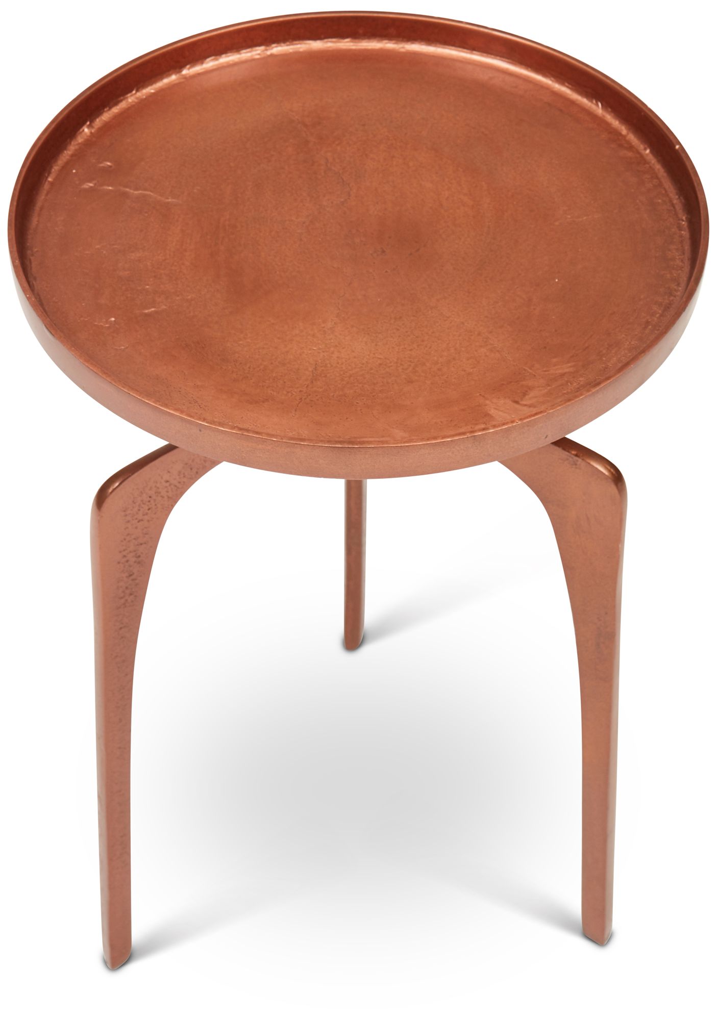 Image 3 Elements Vinya 16.5" Wide Vintage Copper End Table more views