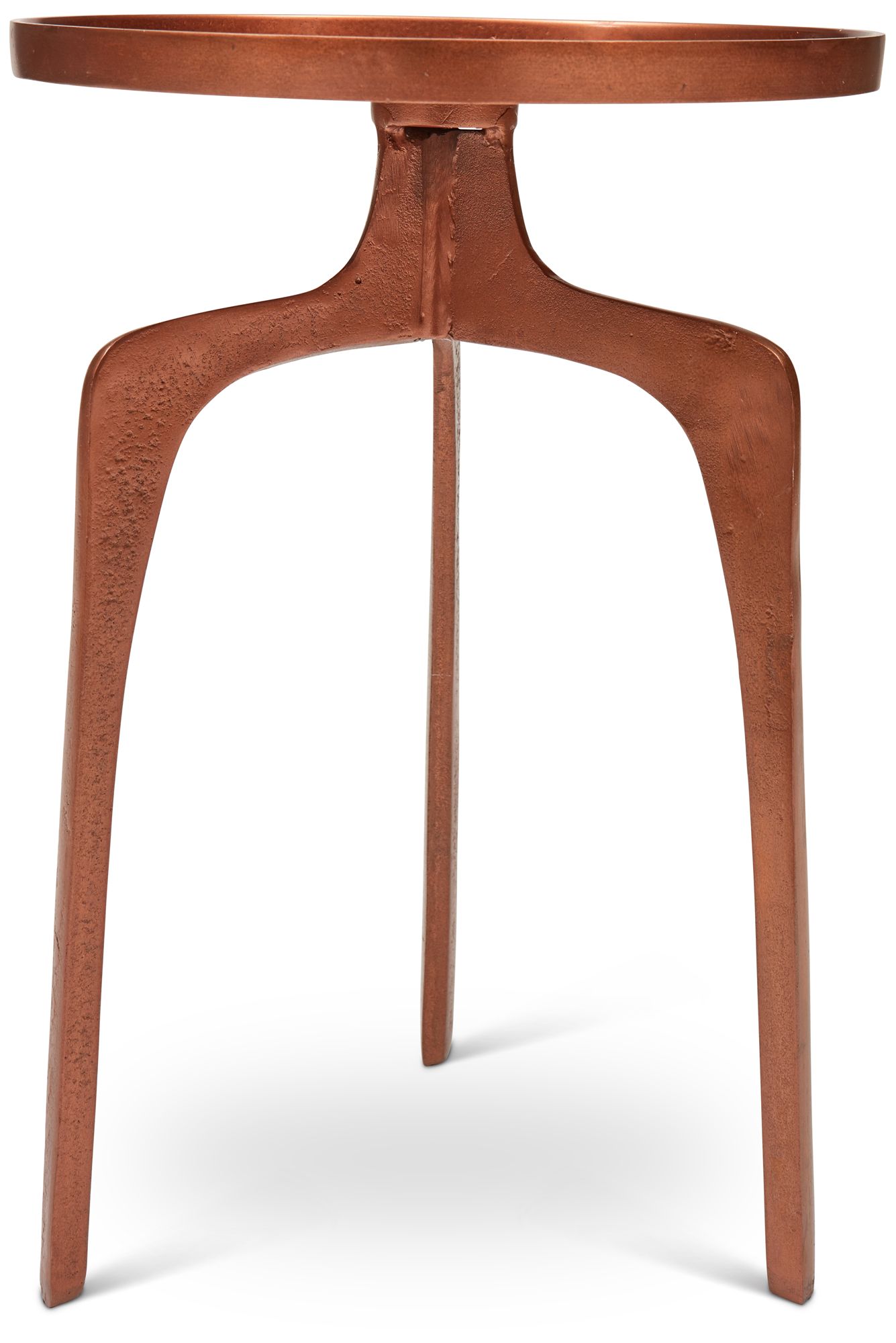 Image 4 Elements Vinya 16.5" Wide Vintage Copper End Table more views