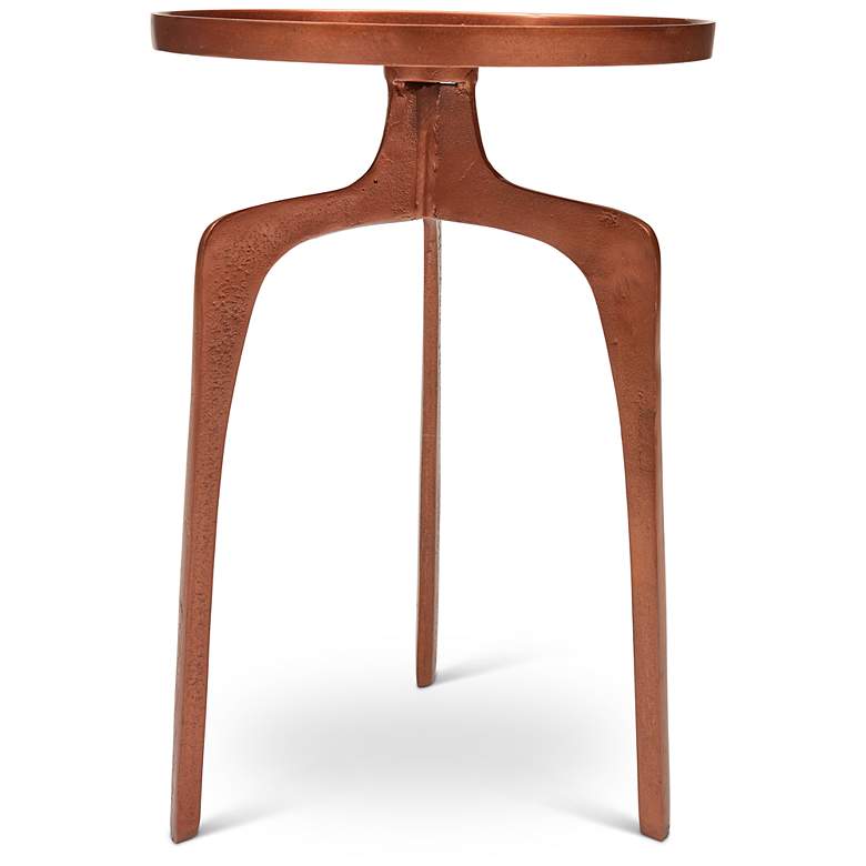 Image 4 Elements Vinya 16.5" Wide Vintage Copper End Table more views