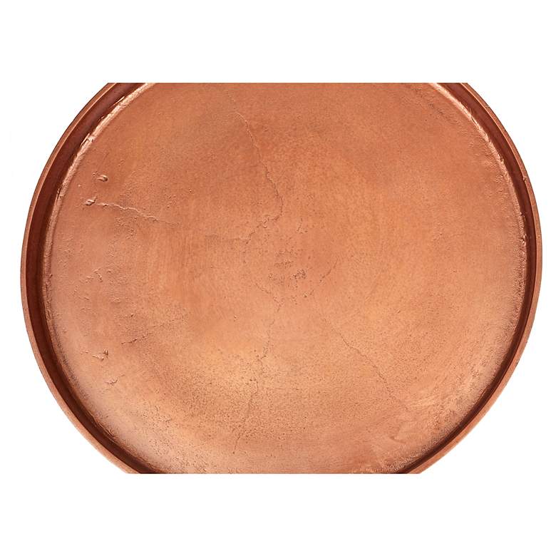 Image 5 Elements Vinya 16.5" Wide Vintage Copper End Table more views