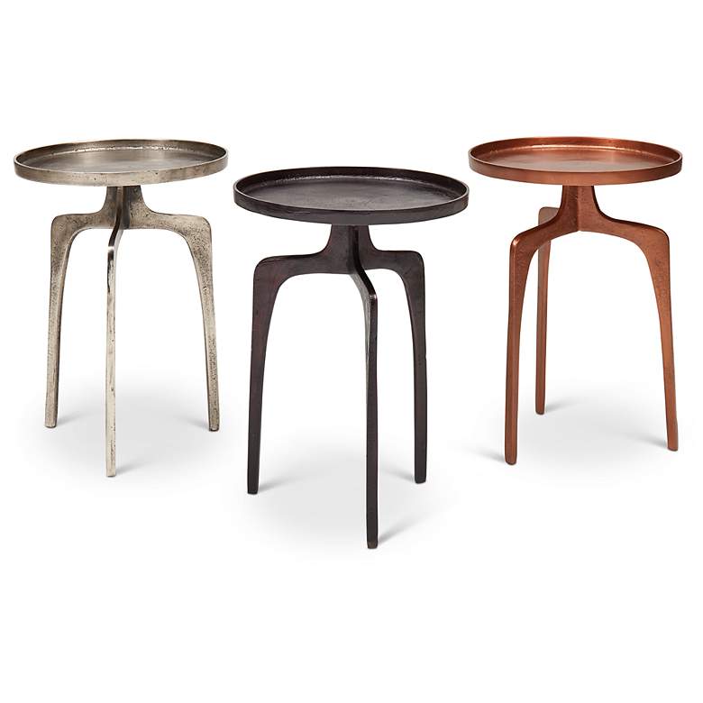 Image 6 Elements Vinya 16.5" Wide Vintage Copper End Table more views