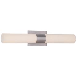 Elementum 4.5&quot;H x 22&quot;W 2-Light Linear Bath Bar in Brushed Nickel