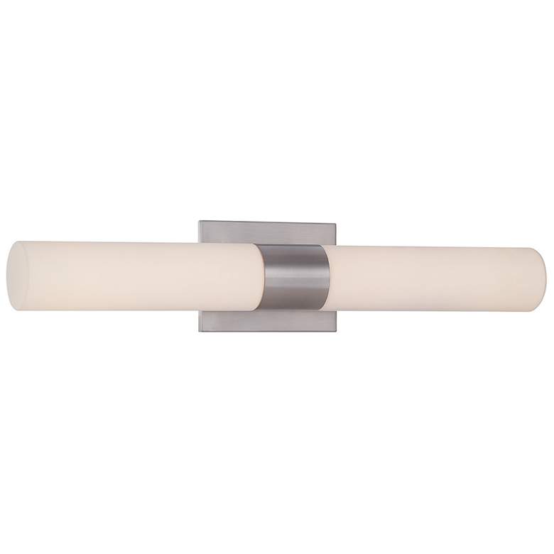 Image 1 Elementum 4.5 inchH x 22 inchW 2-Light Linear Bath Bar in Brushed Nickel