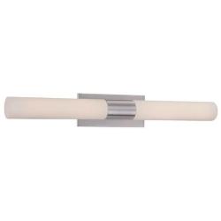 Elementum 4.5&quot;H x 30&quot;W 2-Light Linear Bath Bar in Brushed Nickel