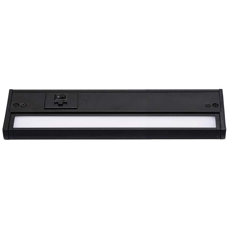Image 1 Elena 10" Wide Black LED Under Cabinet Light