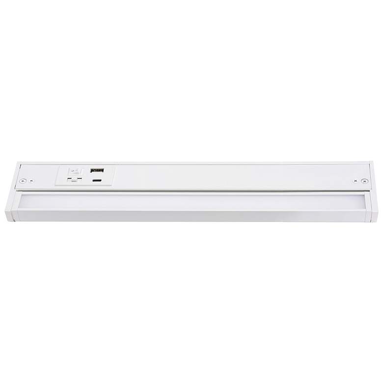Image 1 Elena 14" Wide White LED Under Cabinet Light