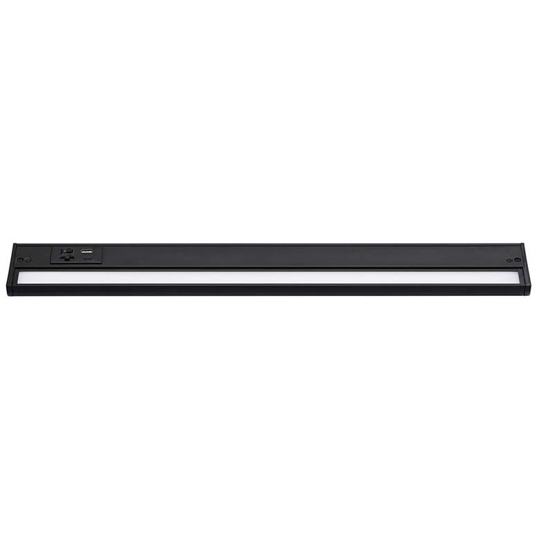 Image 1 Elena 22 inch Wide Black LED Under Cabinet Light