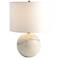 Elenora Sphere Marble Accent Table Lamp