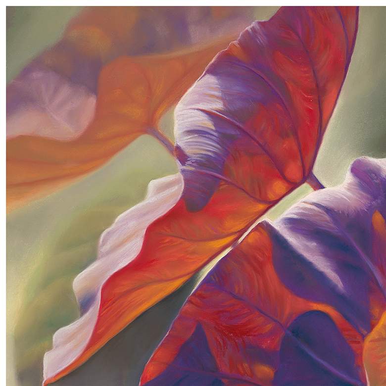 Image 2 Elephant Ears 40" Wide All-Weather Outdoor Canvas Wall Art more views