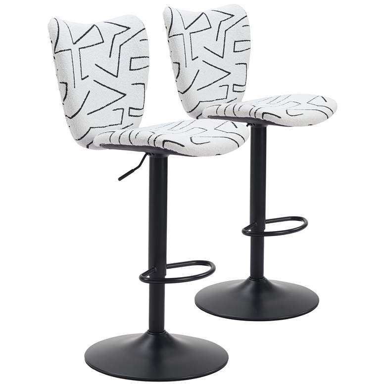 Image 1 Elevate Barstool (Set of 2) White