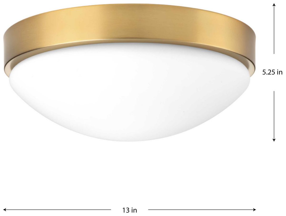 Image 4 Elevate Collection 13" LED Flush Mount more views