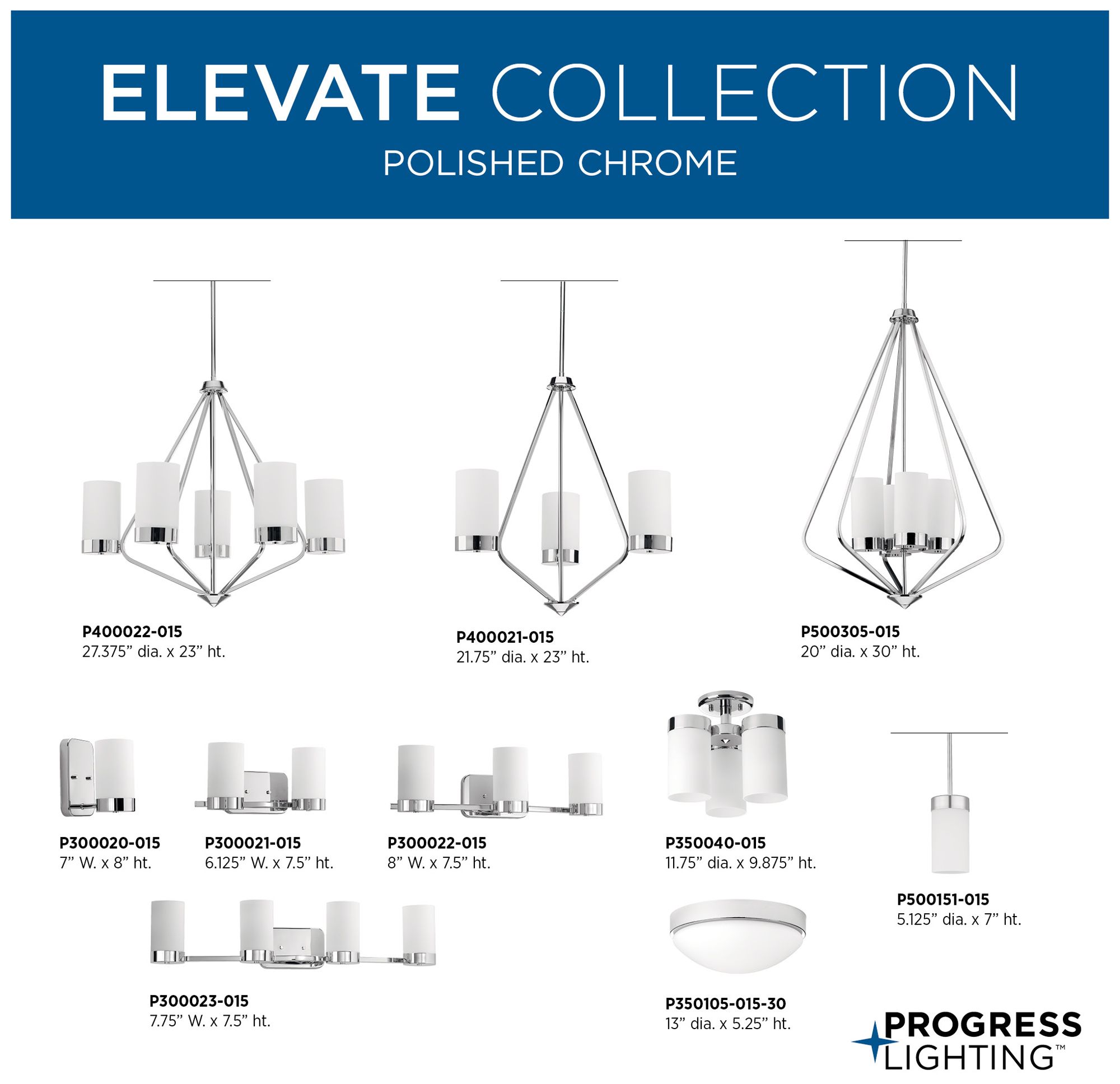 Image 7 Elevate Collection Four-Light Etched White Glass Hanging Pendant Light more views