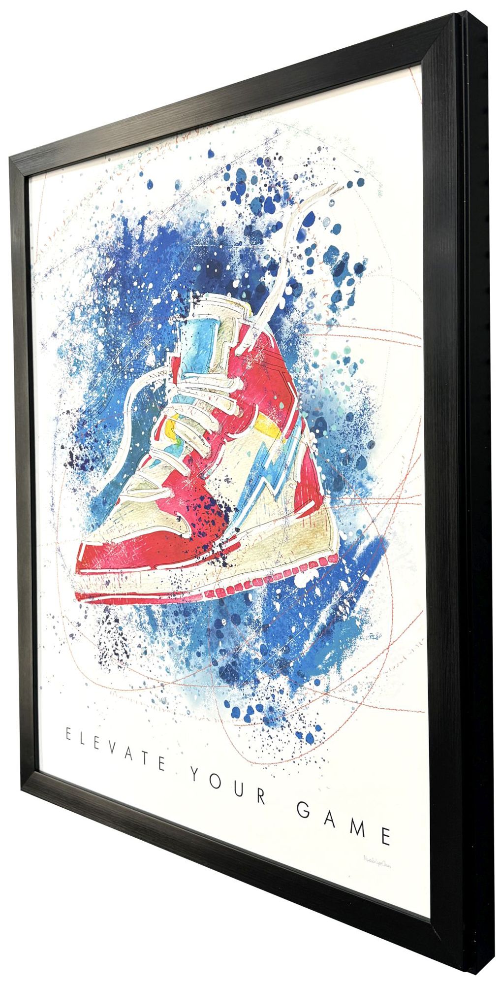 Image 2 Elevate Your Game 20"W x 26"H Framed Art more views