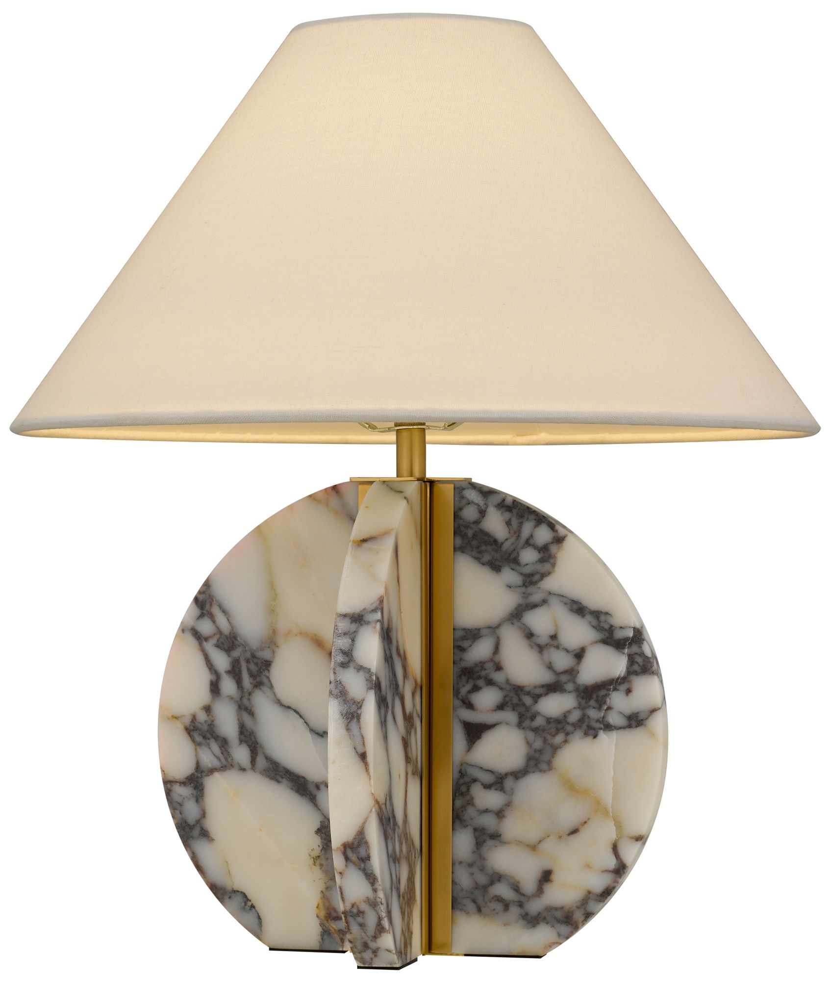 Image 4 Eliana 1-Light Brushed Gold Table Lamp more views