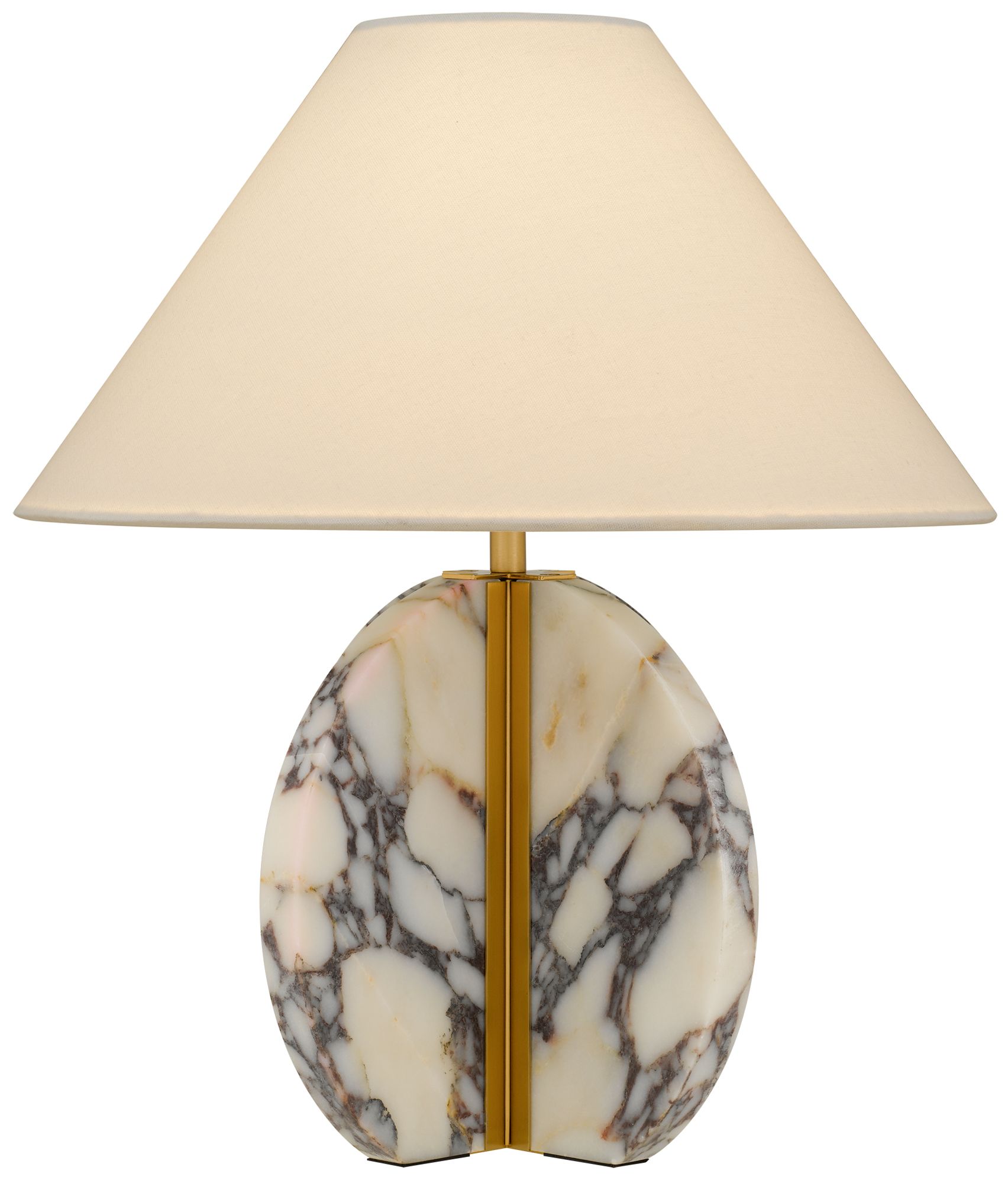 Image 5 Eliana 1-Light Brushed Gold Table Lamp more views