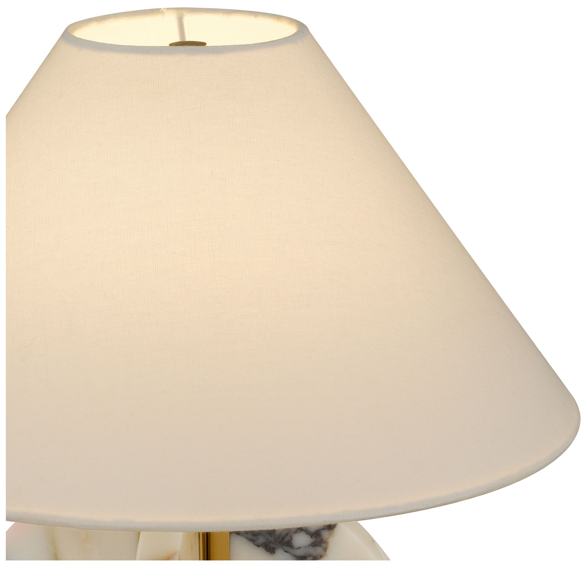 Image 6 Eliana 1-Light Brushed Gold Table Lamp more views