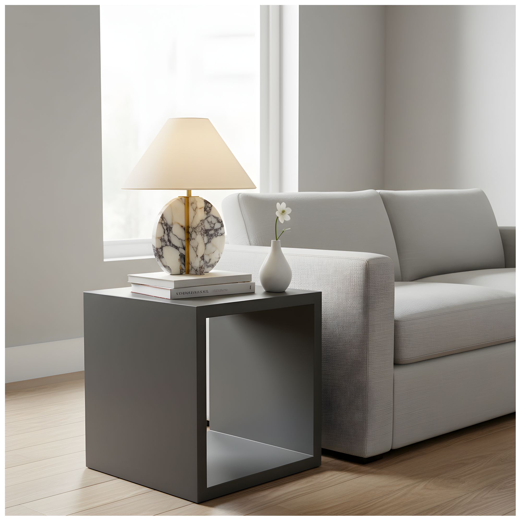 Image 7 Eliana 1-Light Brushed Gold Table Lamp more views