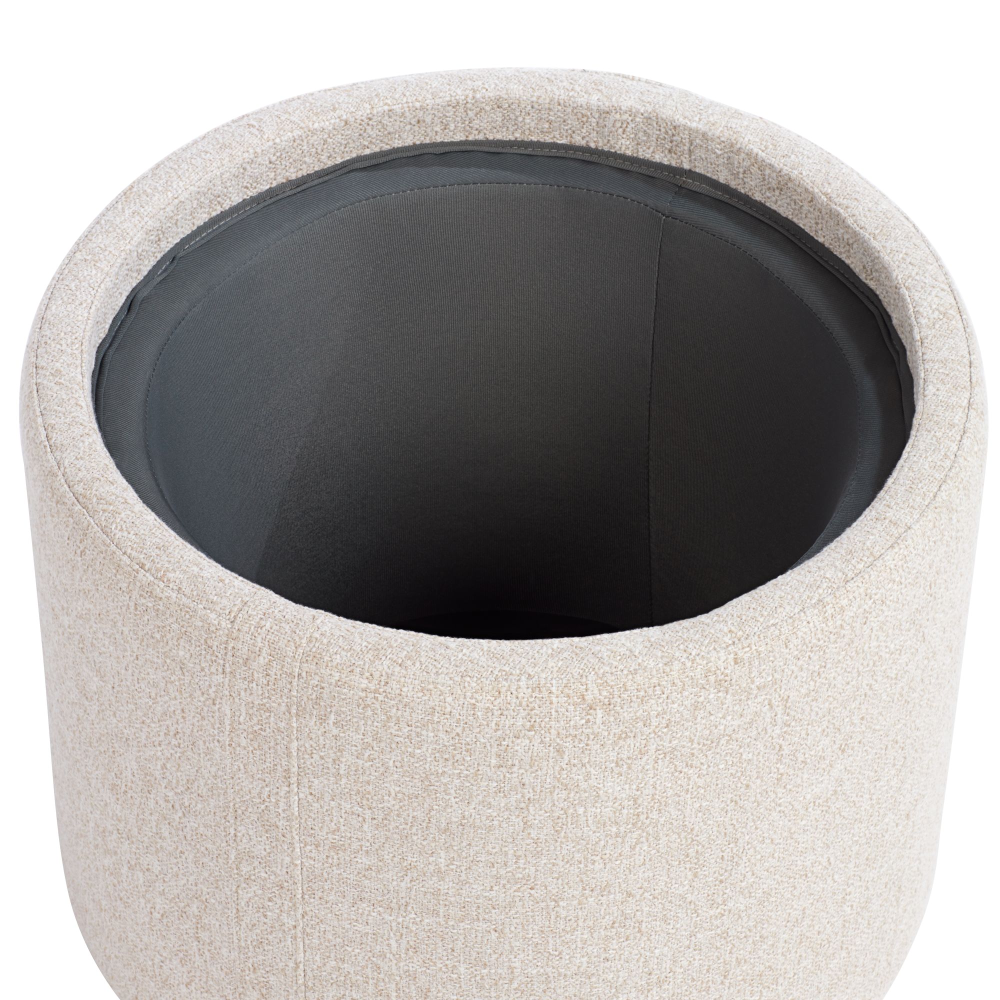 Image 7 Elias 18" High Nathan Ginger Storage Ottoman with Reversible Tray more views