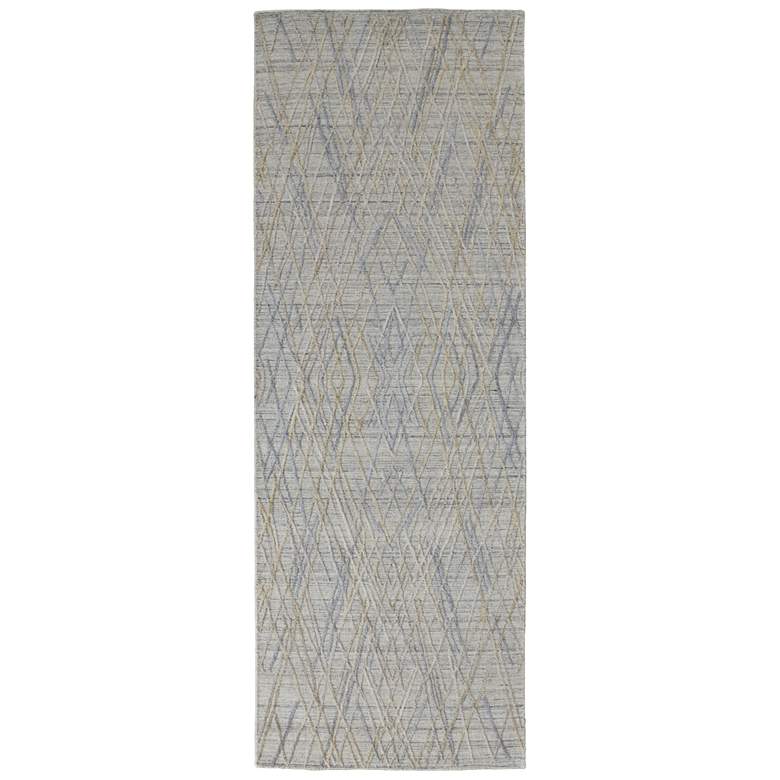 Image 1 Elias Modern Abstract Hand Woven Gray Area Rug 6589F