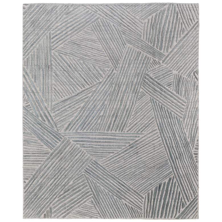 Image 1 Elias Modern Abstract Hand Woven Green Area Rug 69FYF