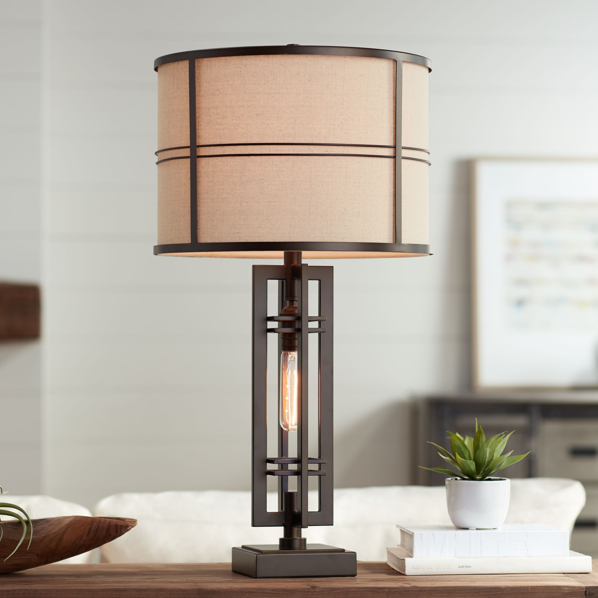 next bronze table lamp