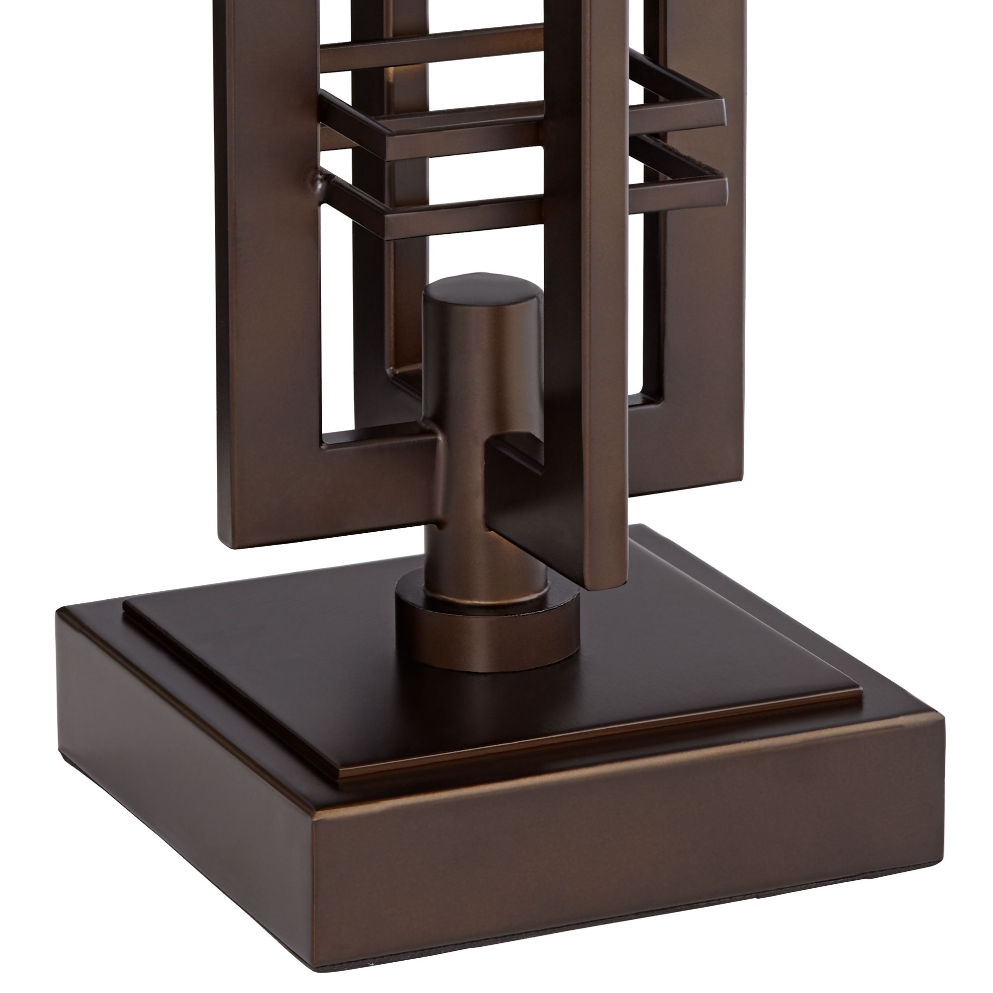 Elias OilRubbed Bronze Table Lamp with Night Light 32V47 Lamps Plus