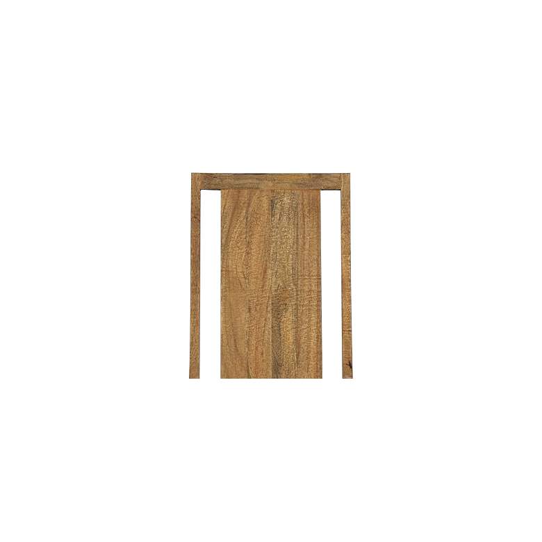 Image 2 Elias Sunburst Brown Wood Dining Chairs Set of 2 more views