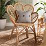 1_Eliava Natural Brown Rattan Flower Accent Chair