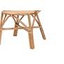 4_Eliava Natural Brown Rattan Flower Accent Chair more views