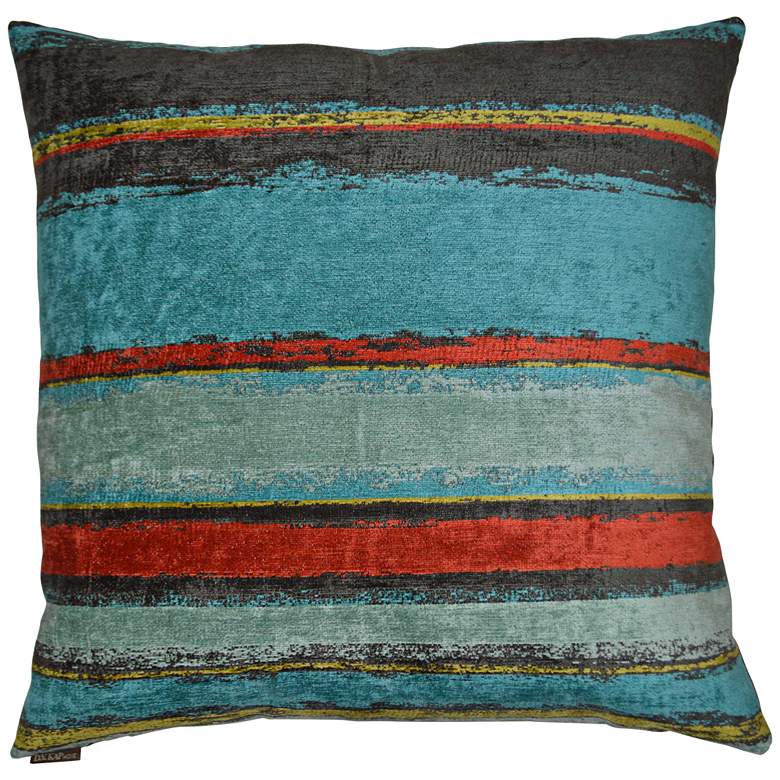 Image 1 Elijah Multi-Color 24 inch Square Decorative Throw Pillow