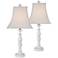 Elinson White Jade Buffet Lamp Set of 2