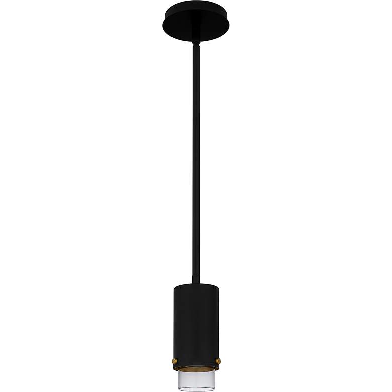 Image 2 Elio 1-Light Matte Black Mini Pendant Light more views