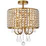 2_Elise 14" Flush Mount In Brass