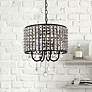 1_Elise 14" Pendant In Black