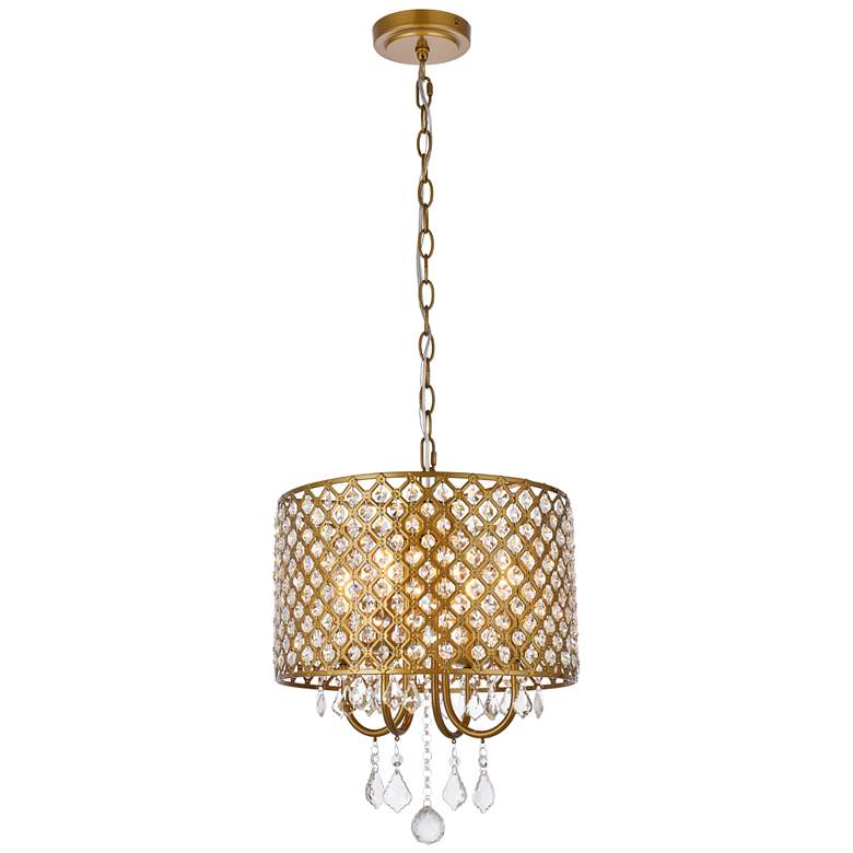 Image 1 Elise 14" Pendant In Brass