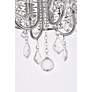 6_Elise 14" Wide Chrome and Crystal Pendant Light more views