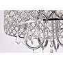 7_Elise 14" Wide Chrome and Crystal Pendant Light more views