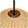 4_Elise 16" Wide 1-Light Pendant in Matte Black more views