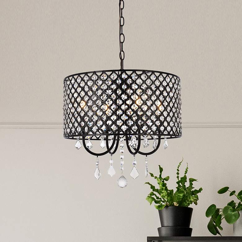 Image 1 Elise 17" Pendant In Black