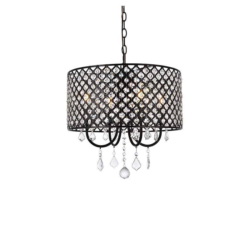 Image 4 Elise 17" Pendant In Black more views