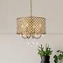 1_Elise 17" Pendant In Brass