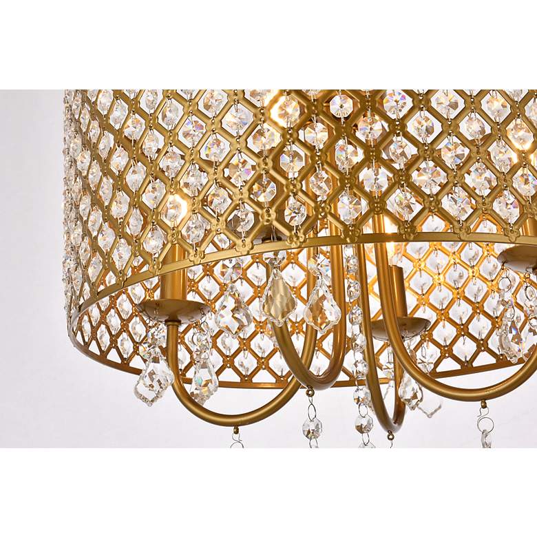 Image 6 Elise 17" Pendant In Brass more views