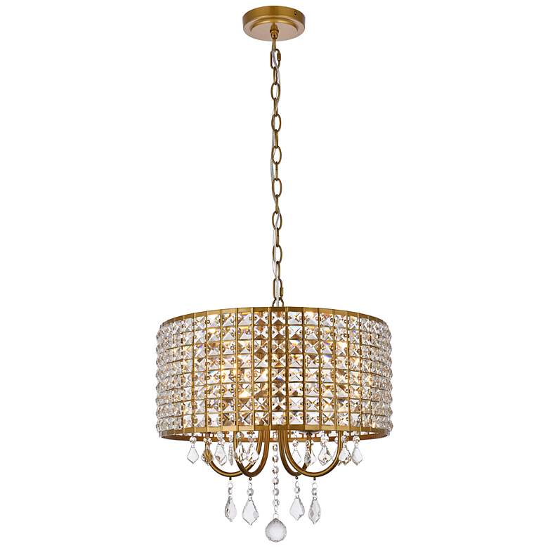 Image 2 Elise 17" Pendant In Brass