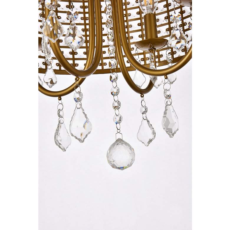 Image 5 Elise 17" Pendant In Brass more views