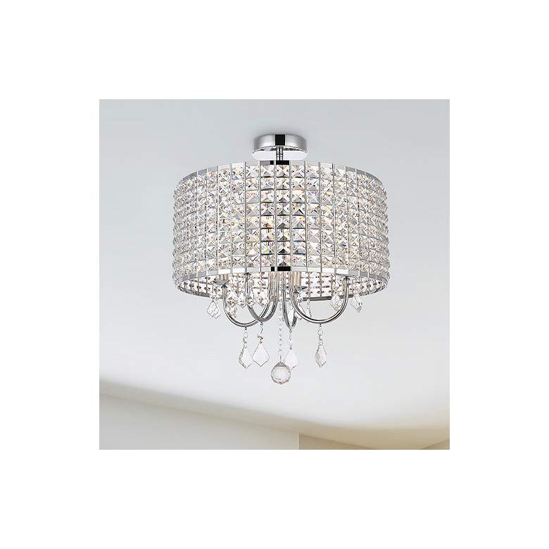Image 1 Elise 17" Semi Flush Mount