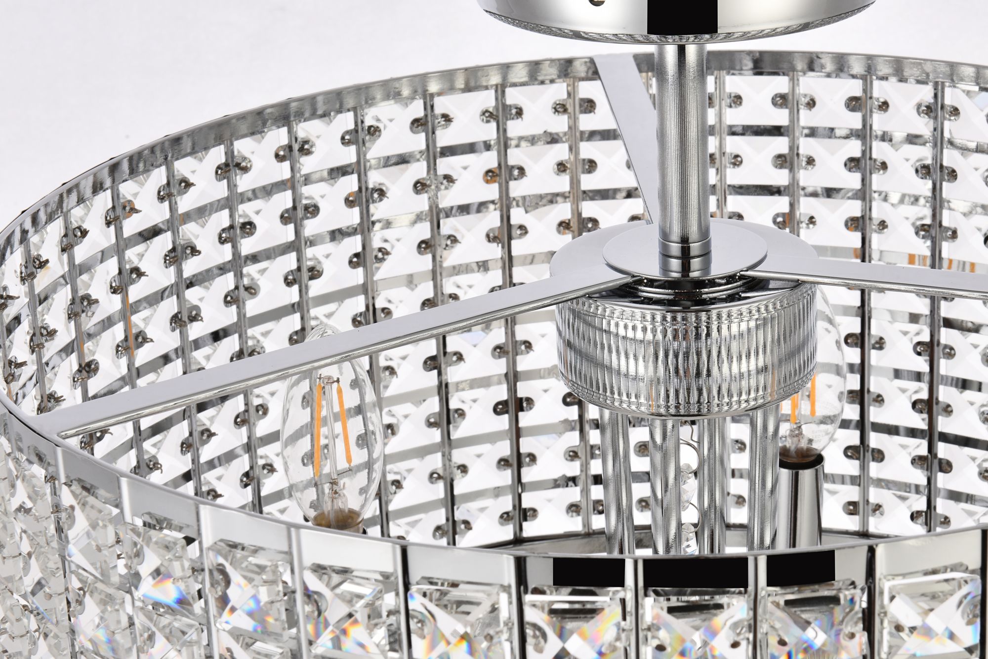 Elise 17" Semi Flush Mount